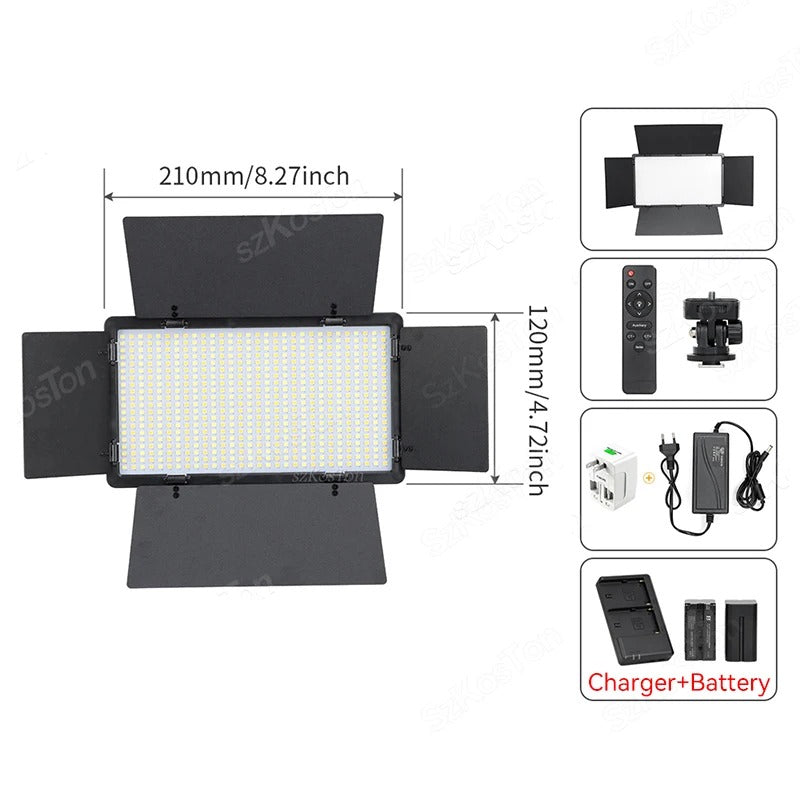 8-Inch RGB Video Light