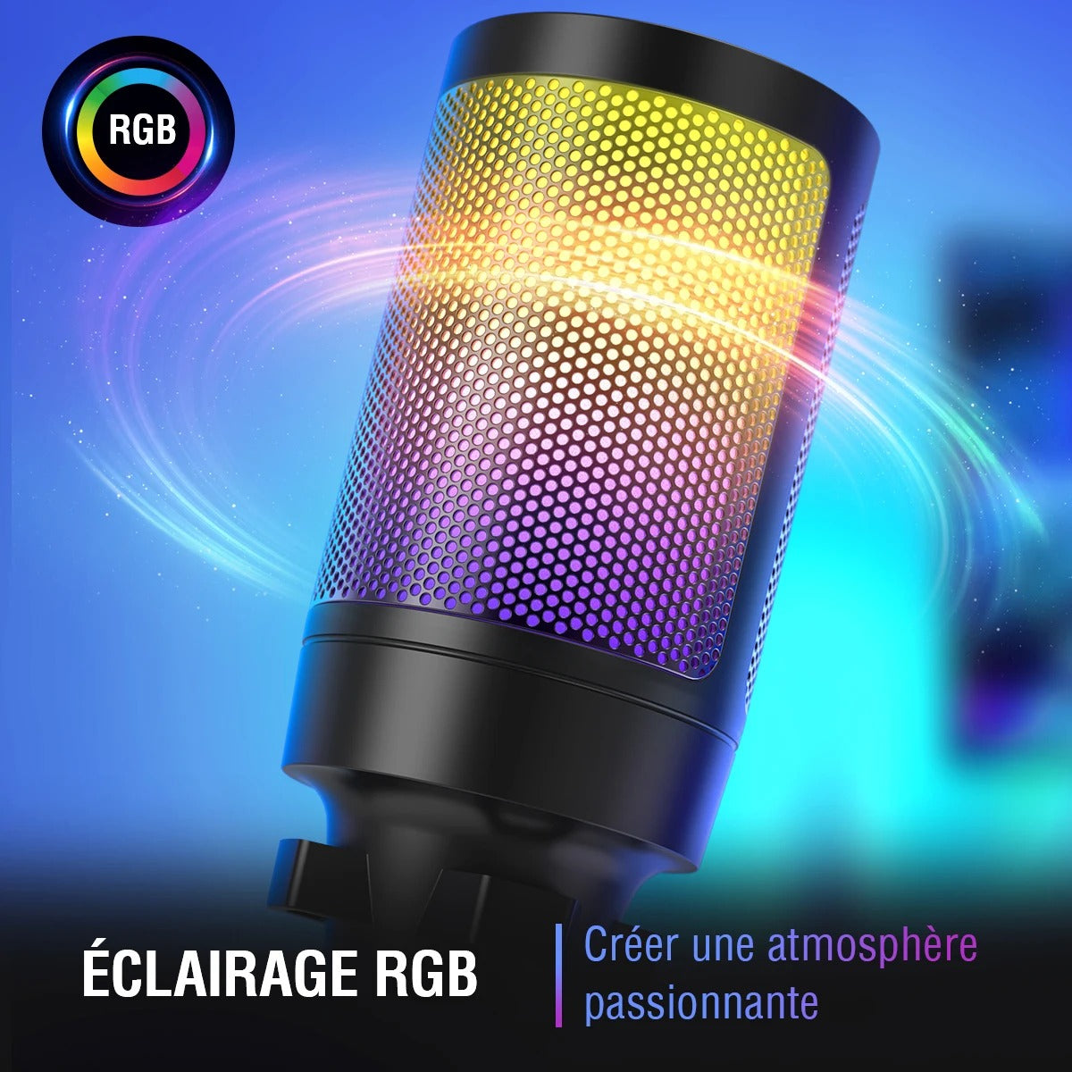 RGB Gaming Microphone