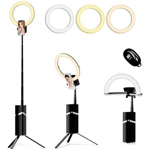 LED Selfie Ring Light with Adjustable Stand